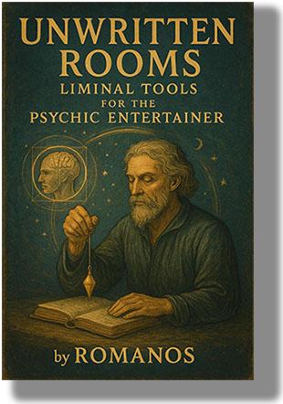 Unwritten Rooms: Liminal Tools for the Psychic Entertainer by Romanos