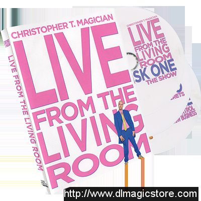 Live From The Living Room 3-DVD Set starring Christopher T. Magician