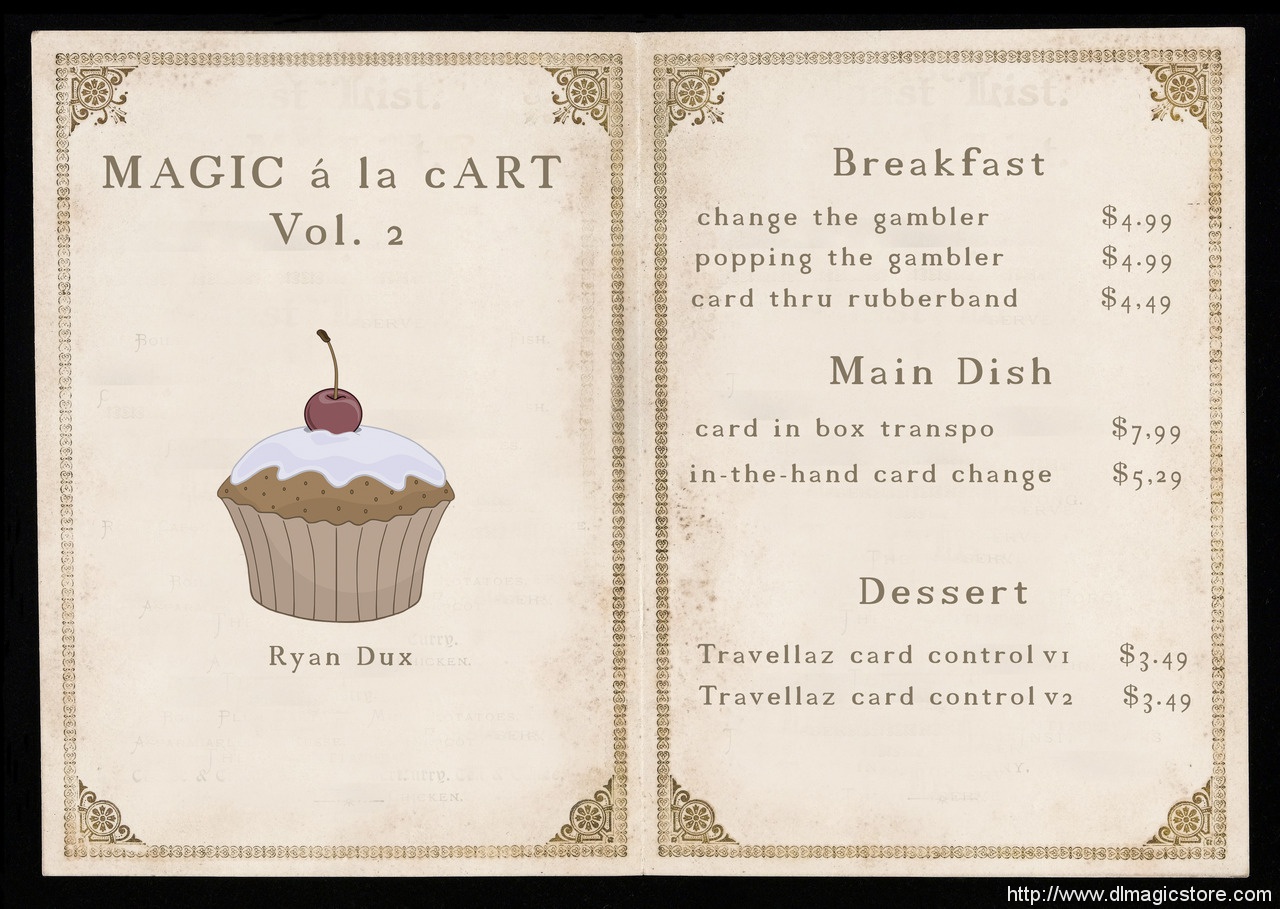MAGIC a la cART Vol. 2 by Ryan Dux (Instant Download)