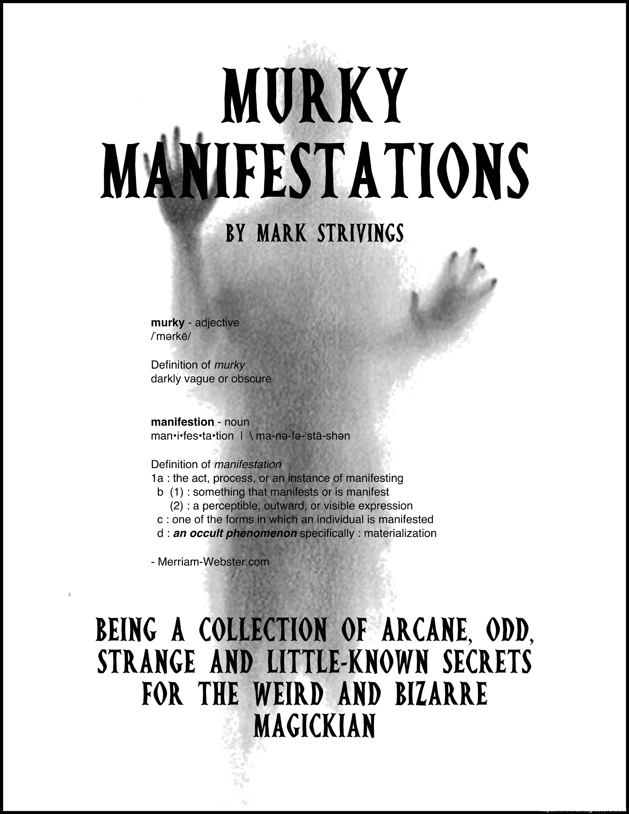 Mark Strivings – Murky Manifestations