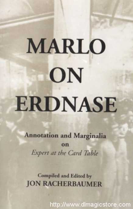 Marlo On Erdnase By Jon Racherbaumer