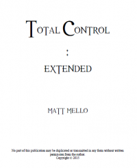 Matt Mello – Total Control Extended