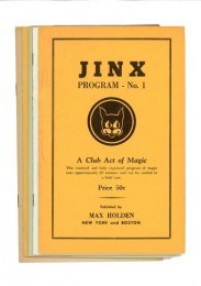 Max Holden – The Jinx Program No. 1-5