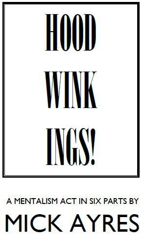 Mick Ayres – Hoodwinkings (Book One in Act-Series)