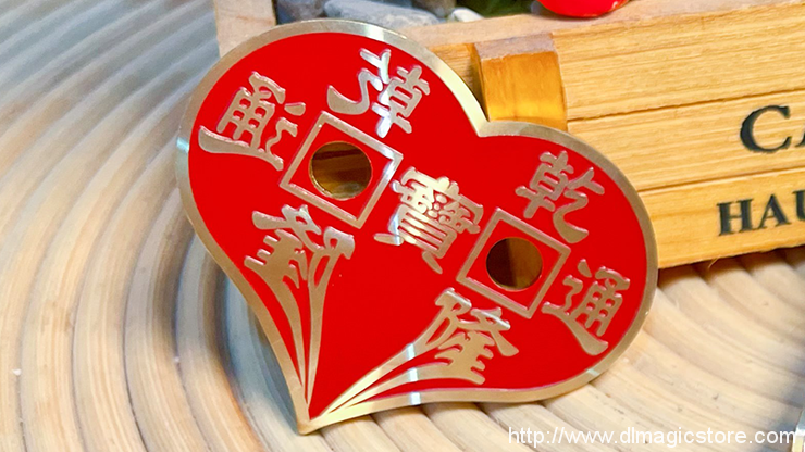 Mirror Heart Refill Red by N2G & Ken Tsoi (Gimmick Not Included)