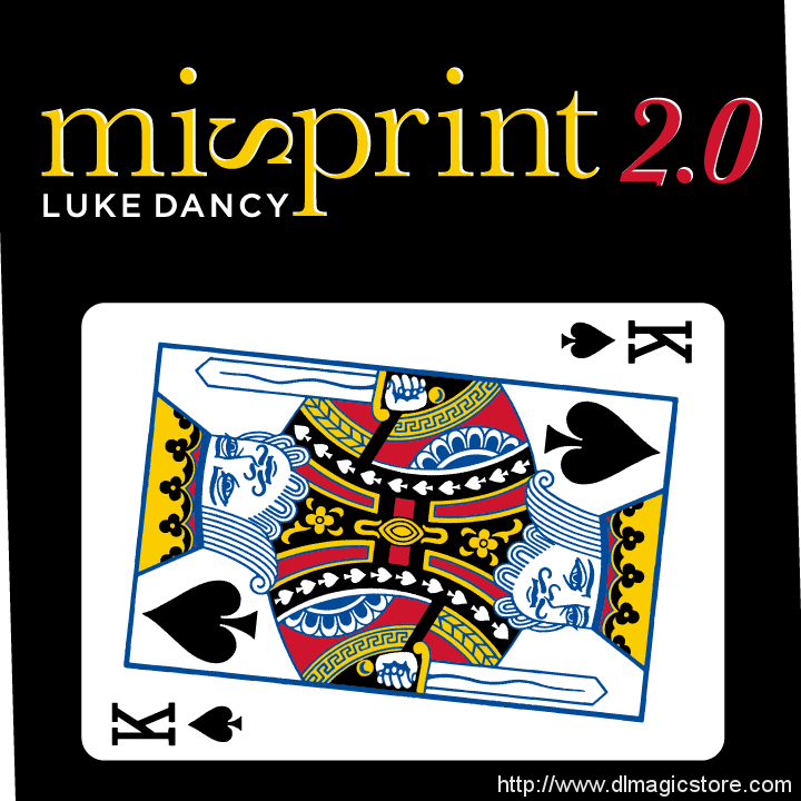 Misprint 2.0 by Luke Dancy (Gimmick Not Included)