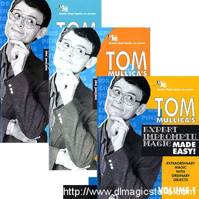 Mullica Expert Impromptu Magic Made Easy Set (Vol 1 thru 3) Tom Mullica