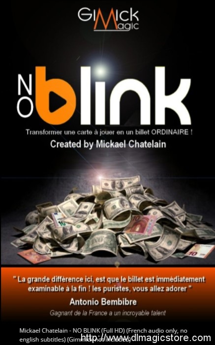 NO BLINK By Mickael Chatelain