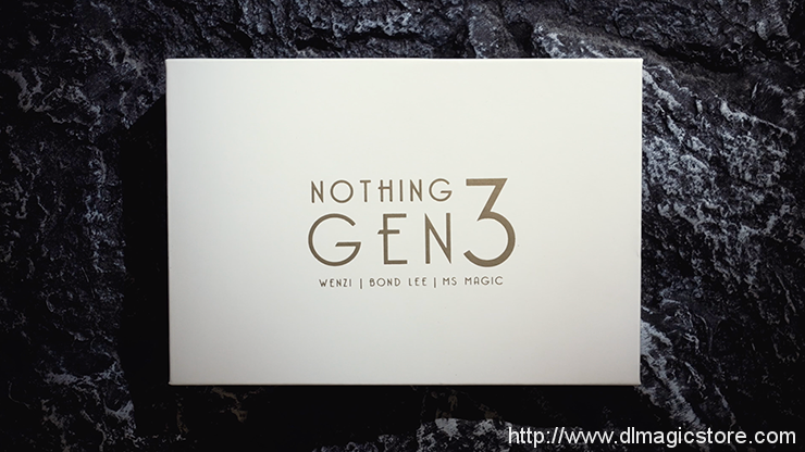 NOTHING GEN 3 SMOKE DEVICE by Bond Lee (Gimmick Not Included)