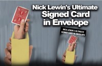 Nick Lewin’s Ultimate Signed Card in Envelope