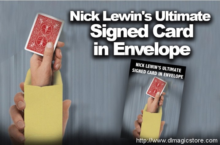 Nick Lewin’s Ultimate Signed Card in Envelope