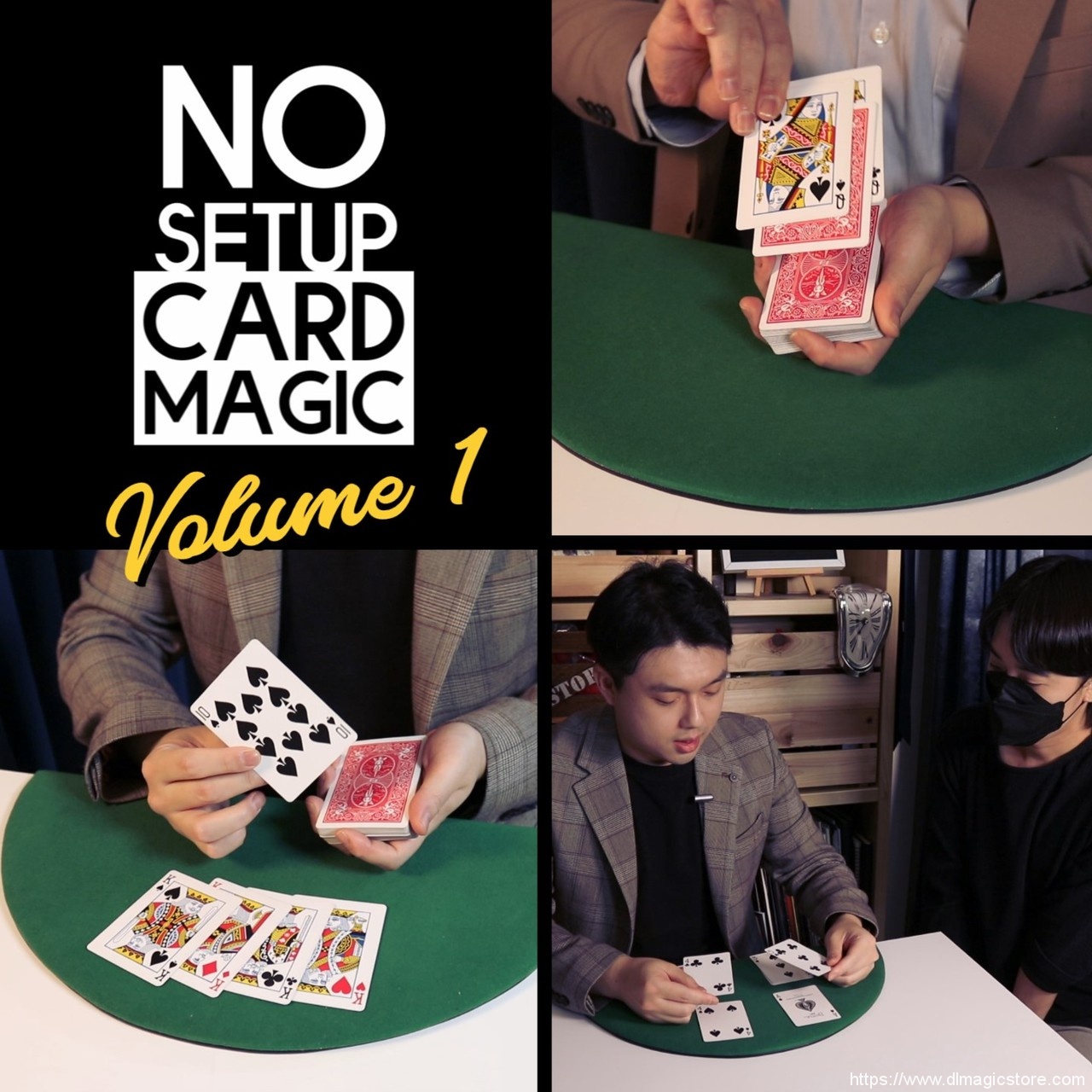 No Setup Card Magic Vol.1 by Kimoon Do (Instant Download)