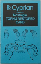 Nostalgia Torn & Restored Card by Father Cyprian