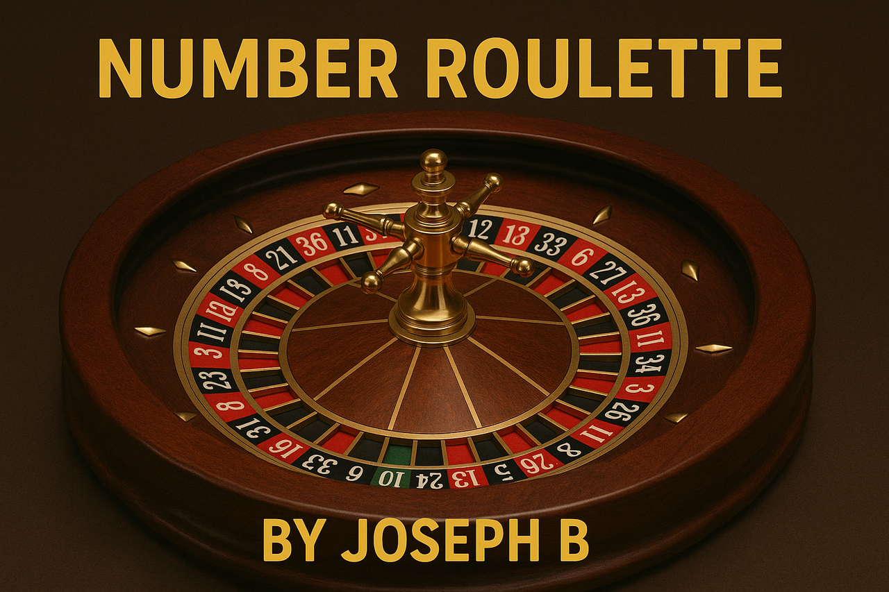 Number Roulette by Joseph B (Instant Download)