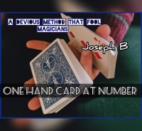 ONE HAND CARD AT NUMBER by Joseph B (Instant Download)