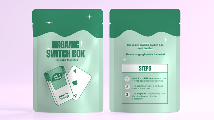 ORGANIC SWITCH BOX by Julio Montoro (Gimmick Not Included)