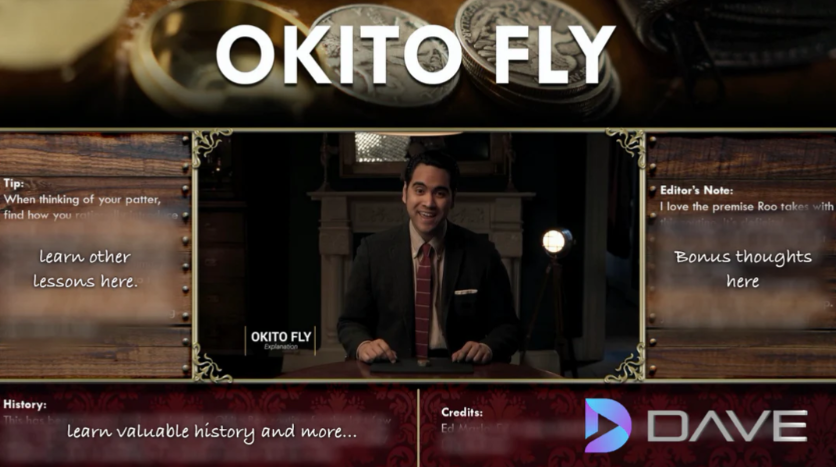 Okito Fly by Rooster & Copeland Coins