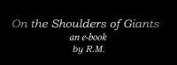 On the Shoulders of Giants by RM (Instant Download)