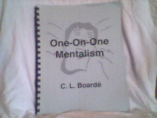 One on One Mentalism by C. L. Boarde