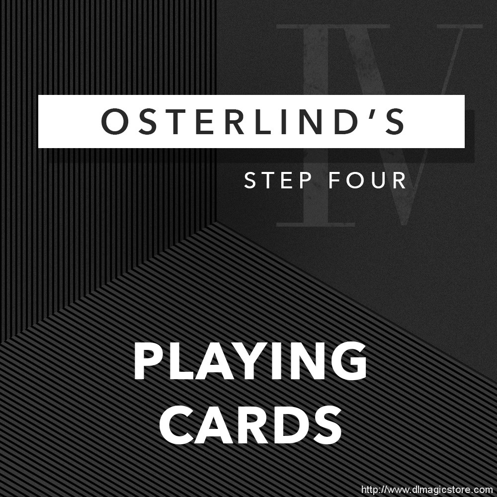Osterlinds 13 Steps 4 Playing Cards by Richard Osterlind