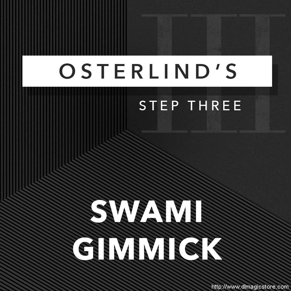 Osterlinds 13 Steps Volume 3 Swami Gimmick by Richard Osterlind