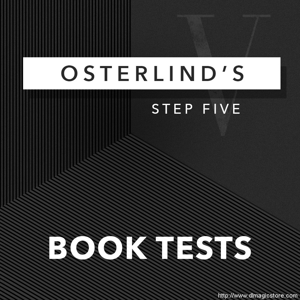 Osterlinds 13 Steps Volume 5 Book Tests by Richard Osterlind