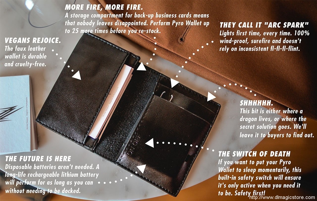 PYRO Wallet by Adam Wilber