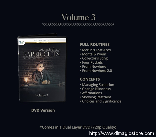 Armando Lucero – Paper Cuts Vol. 3 – Digital Version FULL HD