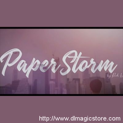 Paperstorm by Rich Li