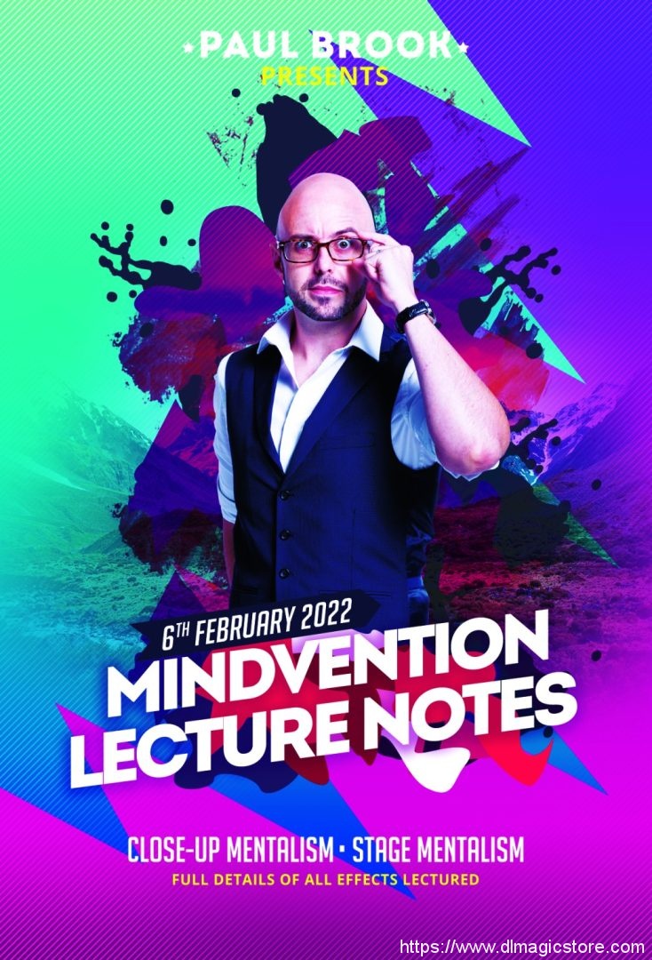 Paul Brook – MINDvention 2022 Lecture Notes