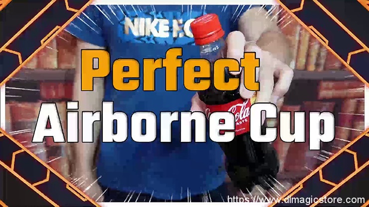 Perfect Airborne Glass & Acrylic cup, Coke by Tejinaya Magic (Gimmick Not Included)