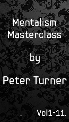 Peter Turner’s Mentalism Masterclass Set (13 ebooks)