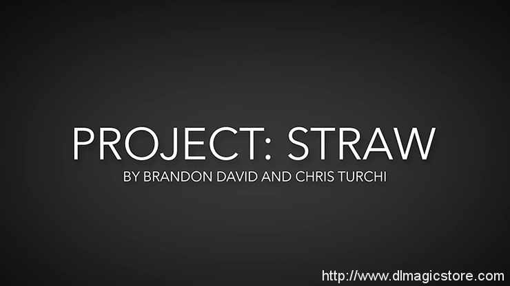 Project Straw by Brandon David & Chris Turchi video (Download)