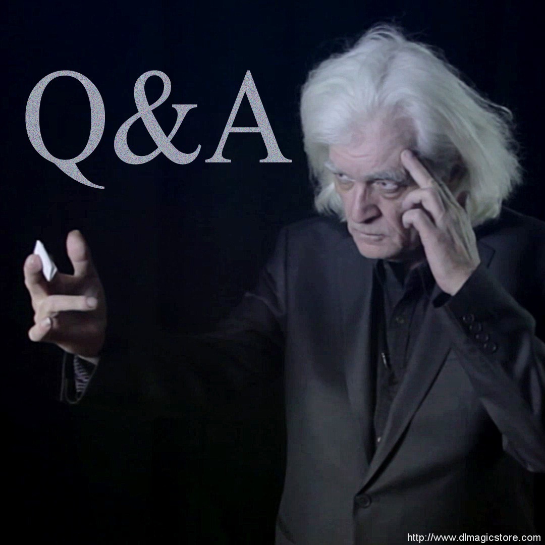 Q&A Masterclass by Bob Cassidy