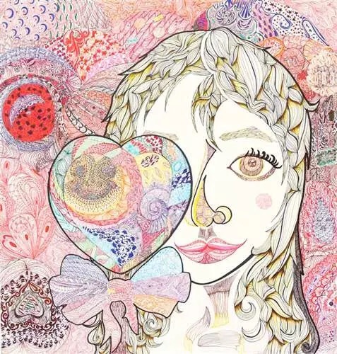 Rainbow Unicorn By Zee J. Yan (Instant Download)