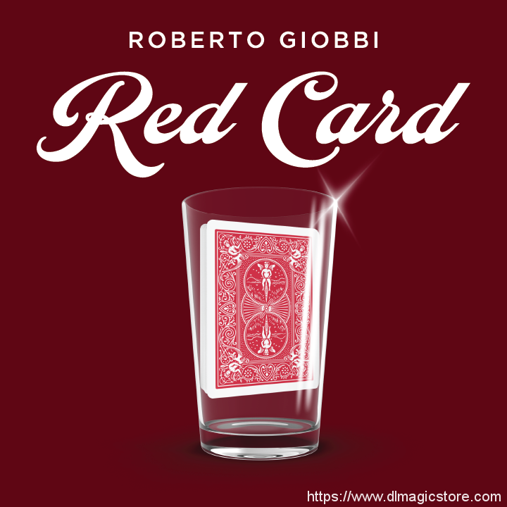 Red Card by Roberto Giobbi (Gimmick Not Included)
