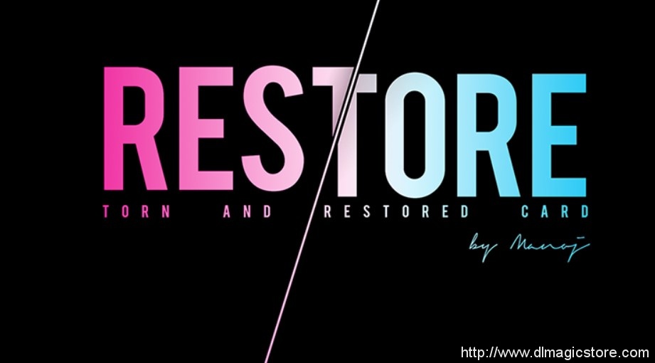 Restore TnR Card by Manoj Kaushal