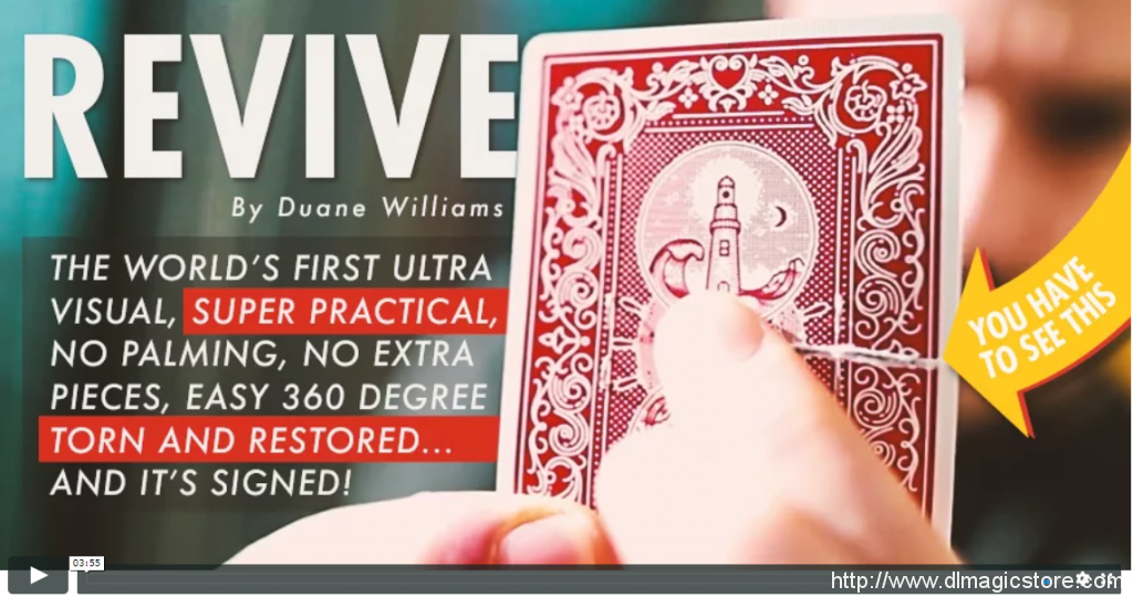 Revive by Duane Williams – Ellusionist