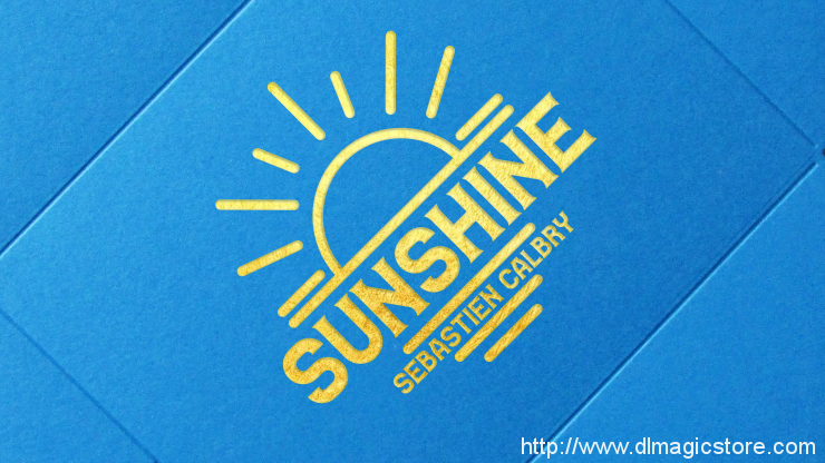 SUNSHINE (Online Instructions) by Sebastien Calbry