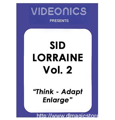 Sid Lorraine Vol. 2 – Think – Adapt – Enlarge