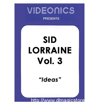 Sid Lorraine Vol. 3 – Ideas
