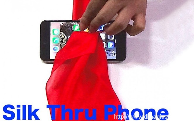 Silk Thru Phone by Jeimin Lee