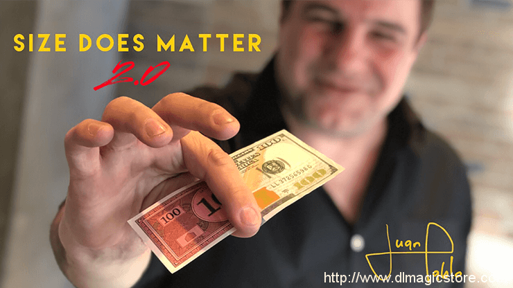 Size Does Matter 2.0 by Juan Pablo Magic (Gimmick Not Included)