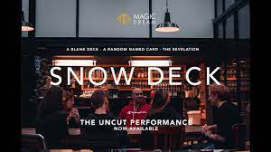 Snow Deck de Yoan TANUJI & Sébastien CALBRY  (Gimmick Not Included）