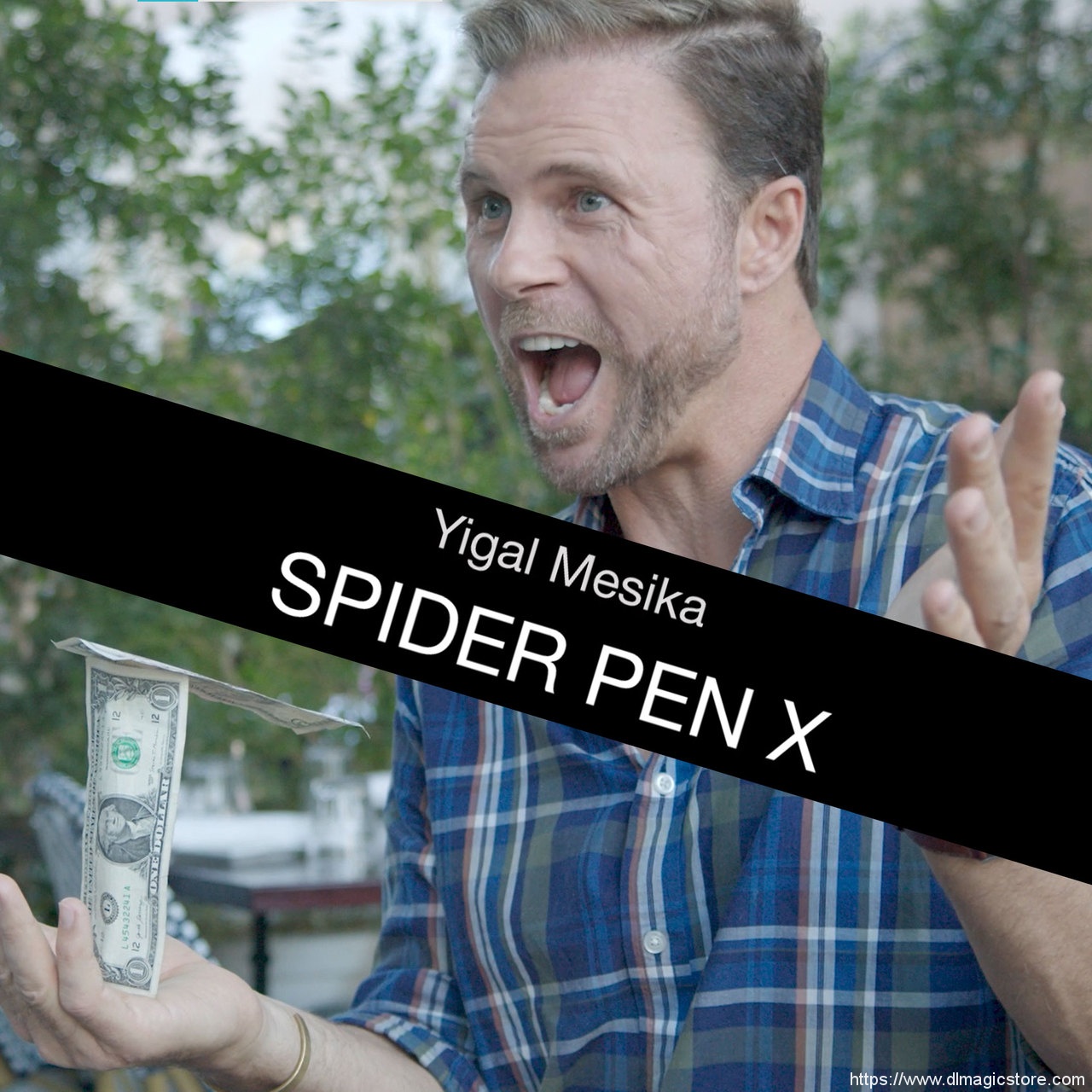 Spider Pen X by Yigal Mesika (Gimmick Not Included）