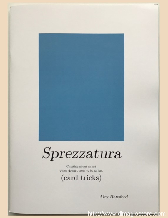 The Art of not giving a Fuck; Sprezzatura by Alex Hansford