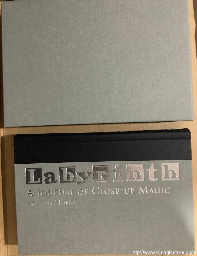 Stephen Hobbs – Labyrinth – A Journal of Close up Magic