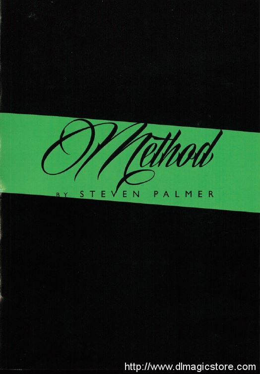 Steven Palmer – Method