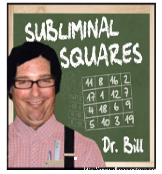 Subliminal Squares – By Dr Bill – INSTANT DOWNLOAD