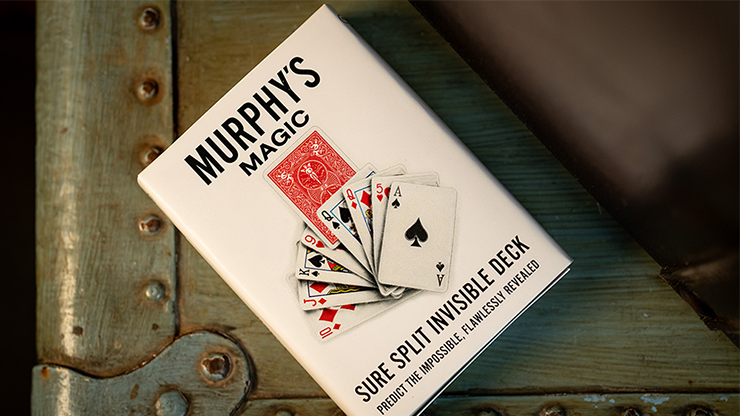 Sure Split Invisible Deck Bicycle by Murphy’s Magic